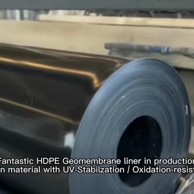Fantastic HDPE Geomembrane liner.