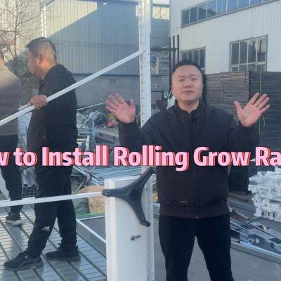 How to Install Rolling Grow Rack ? 