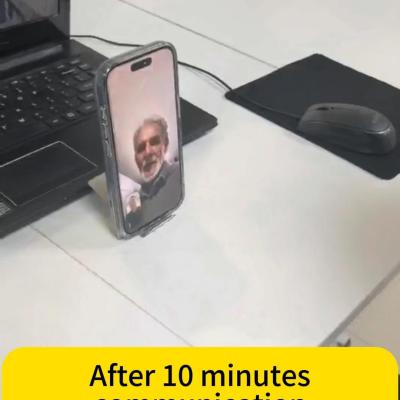 Face to Face Video Call to Solve Client's Problem